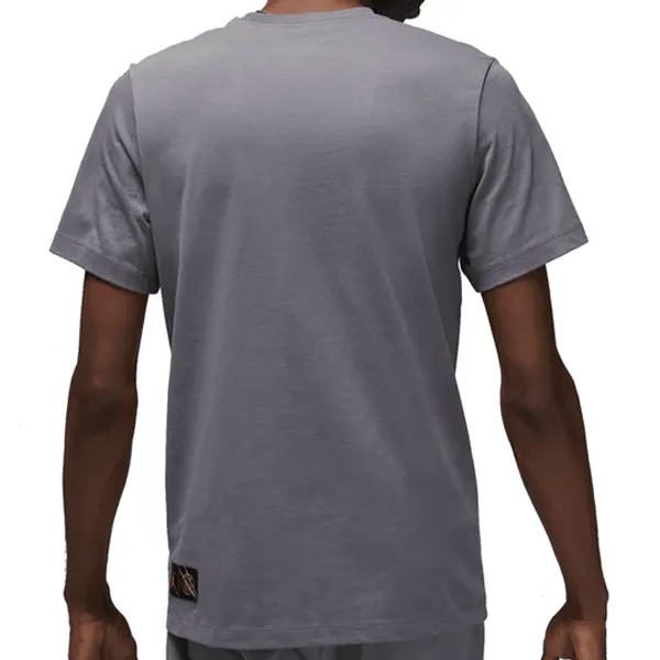 Nike Paris Saint-Germain Jordan T-Shirt (Graphite/Tour Yellow) quick dry SlimFitDesign