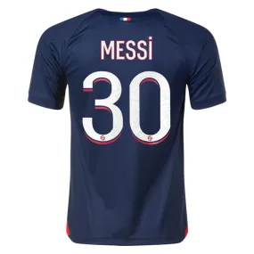 Dynamic Fit Multipanel Construction Nike Paris Saint-Germain Lionel Messi Home Jersey 23/24 (Midnight Navy)