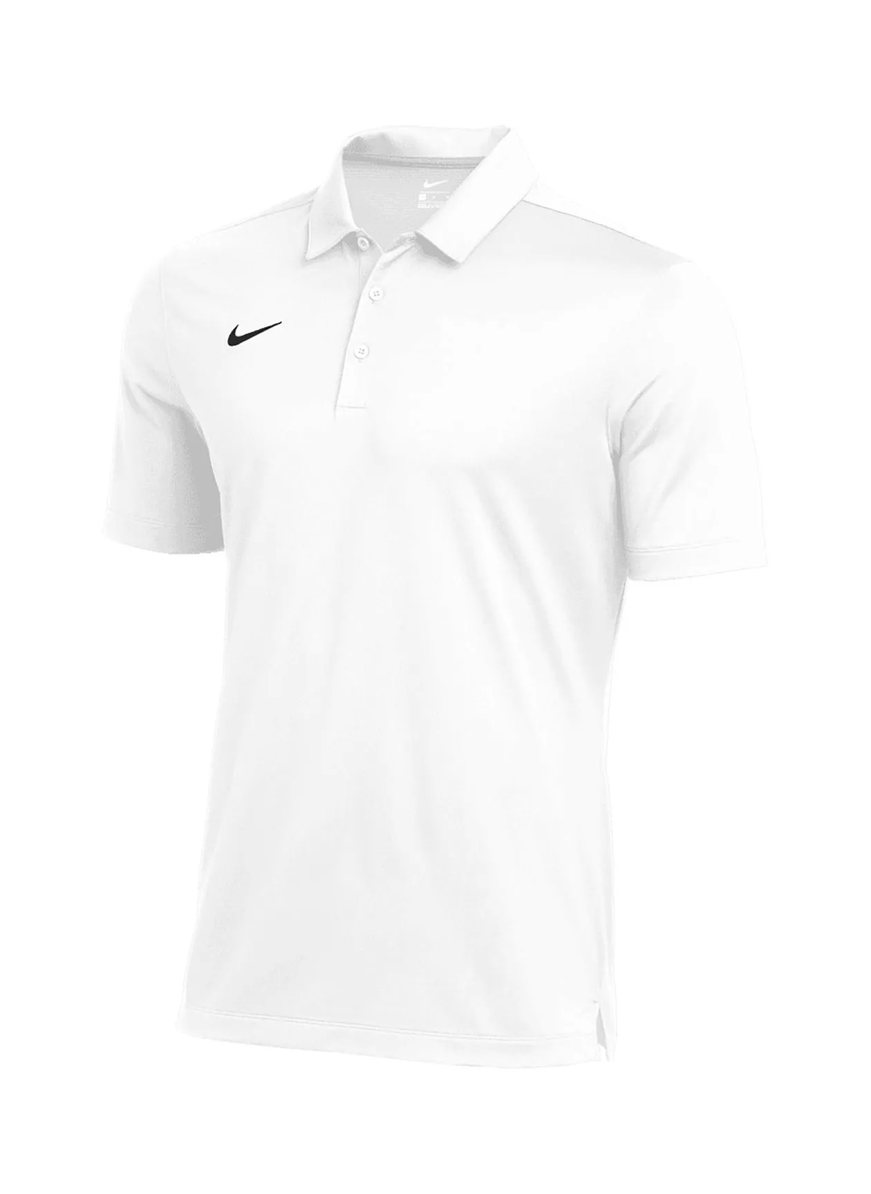 Nike "Dry Franchise Polo" M - White / Black Crown Fit Reinforced Knees