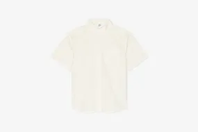 Polish Core Nike "Seersucker" Button-Down Short Sleeve Shirt  M - Phantom