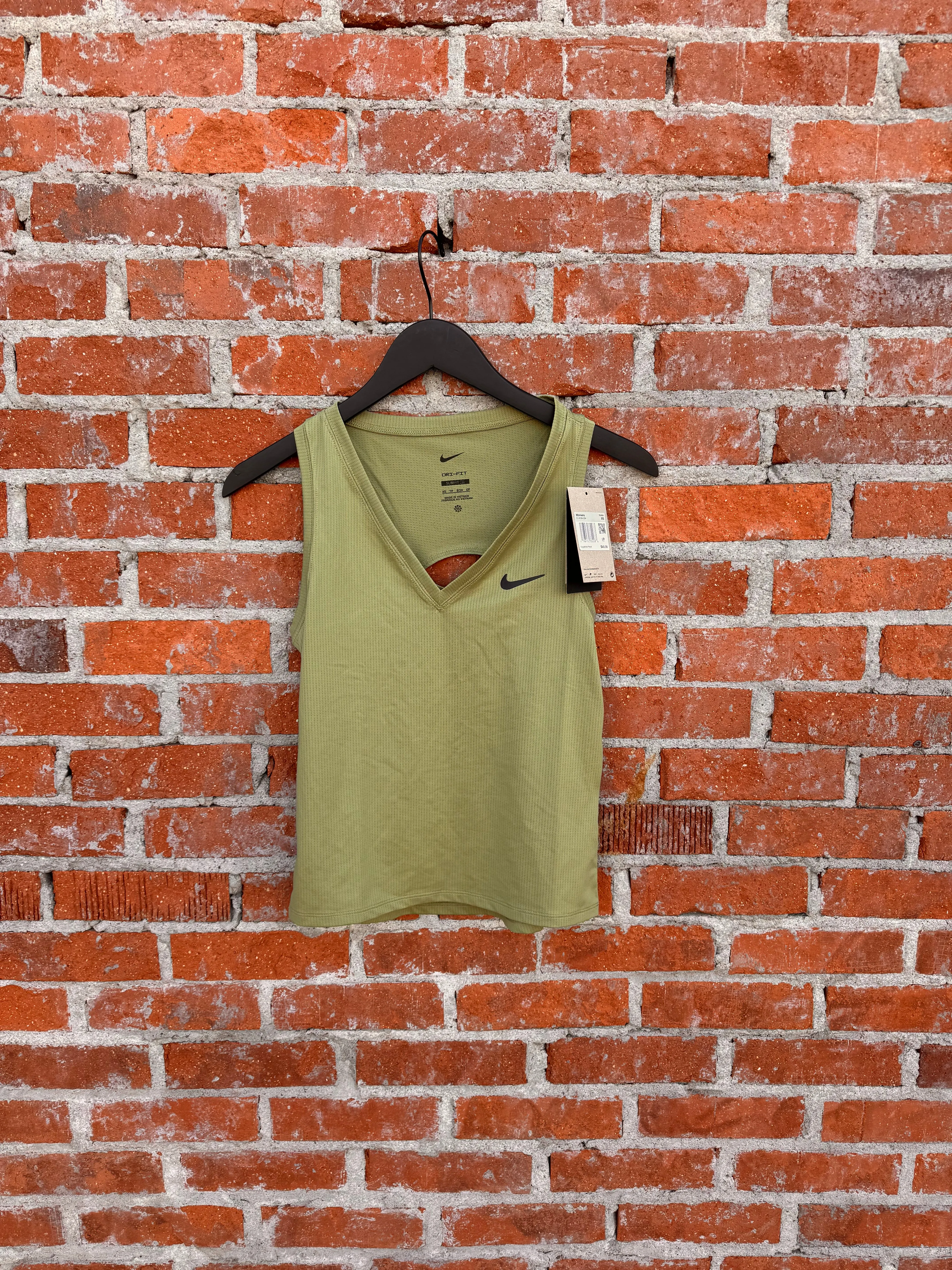 Nike "Victory Tennis Tank" W - Green Desert Heat Athletic Hoodie
