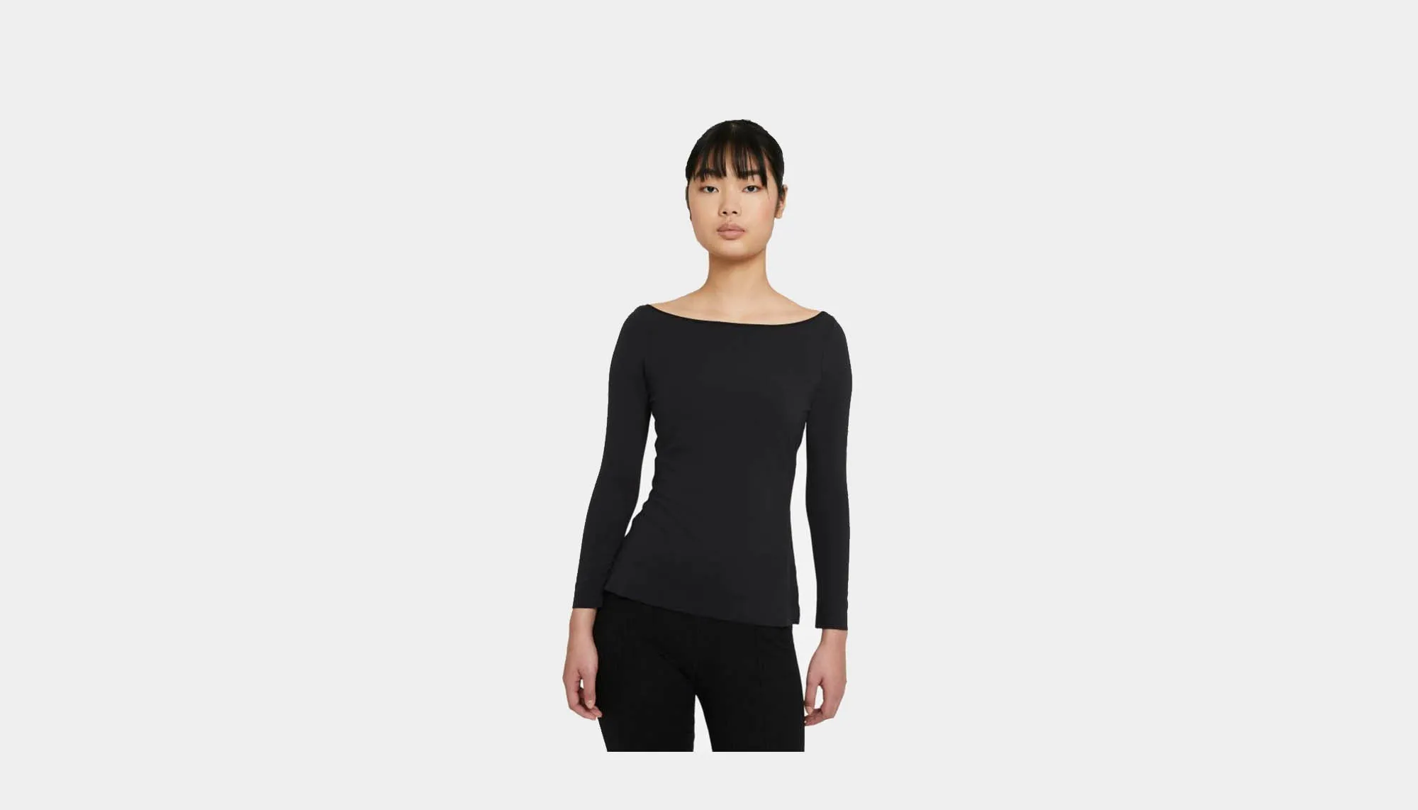 Jump Core Nike "Yoga Luxe L/S" W - Black