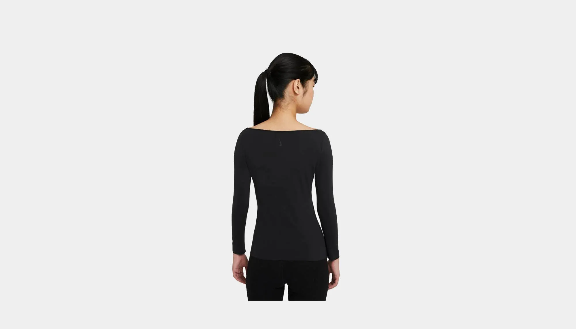 Comfortable Style Nike "Yoga Luxe L/S" W - Black