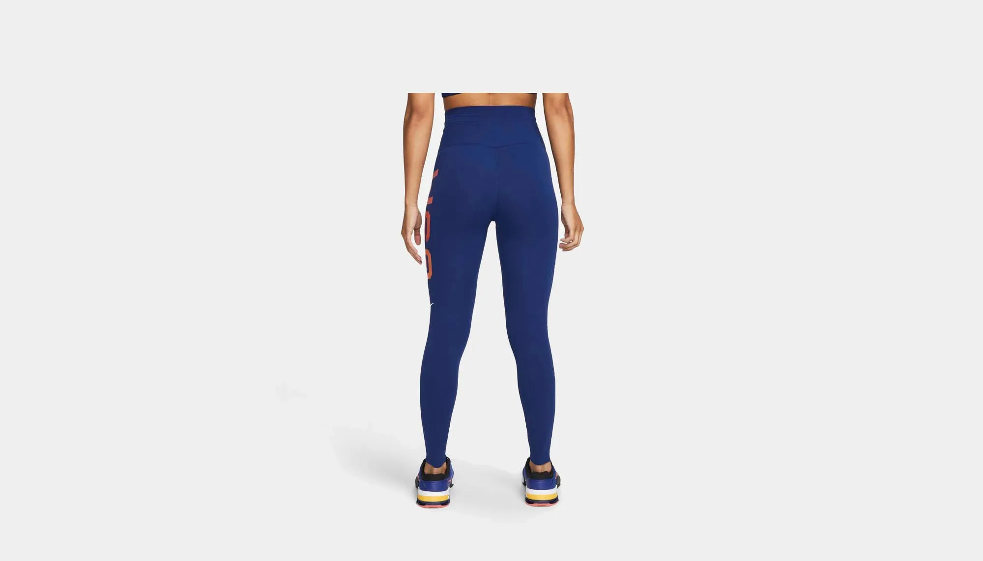 Formal Look Nike "Yoga Luxe"  High-Waisted 7/8 Legging USA W - Blue