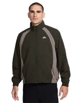 Easy Tunic LightweightTextile Nike SB Full Zip Woven Skate Jacket - Sequoia / Cave Stone / White