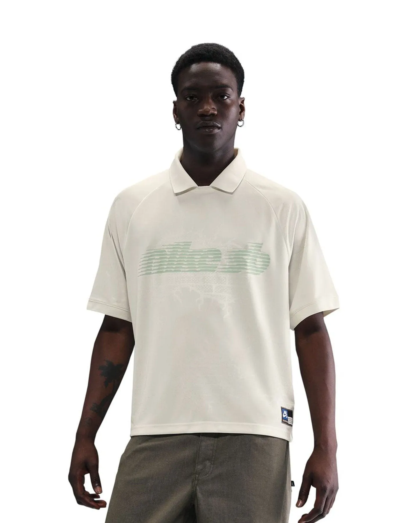 Fame Glow Nike SB Jacquard Skate Jersey - Sail