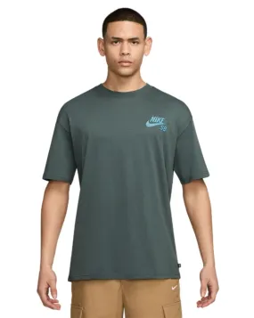 Cool Glow Nike SB OC Spider Tee - Vintage Green