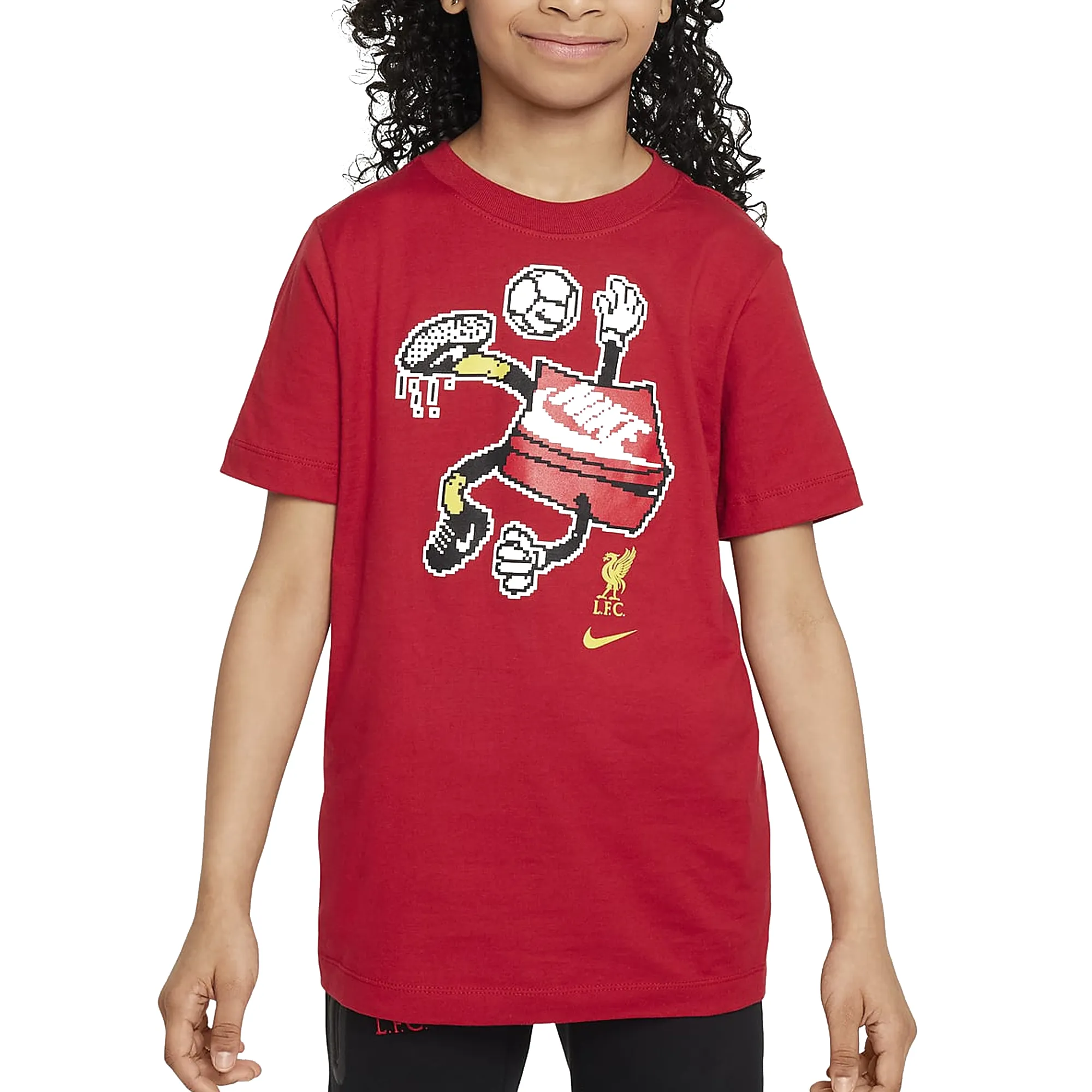 Eco friendly materials Nike Youth Liverpool Shoe Box T-Shirt (Gym Red)