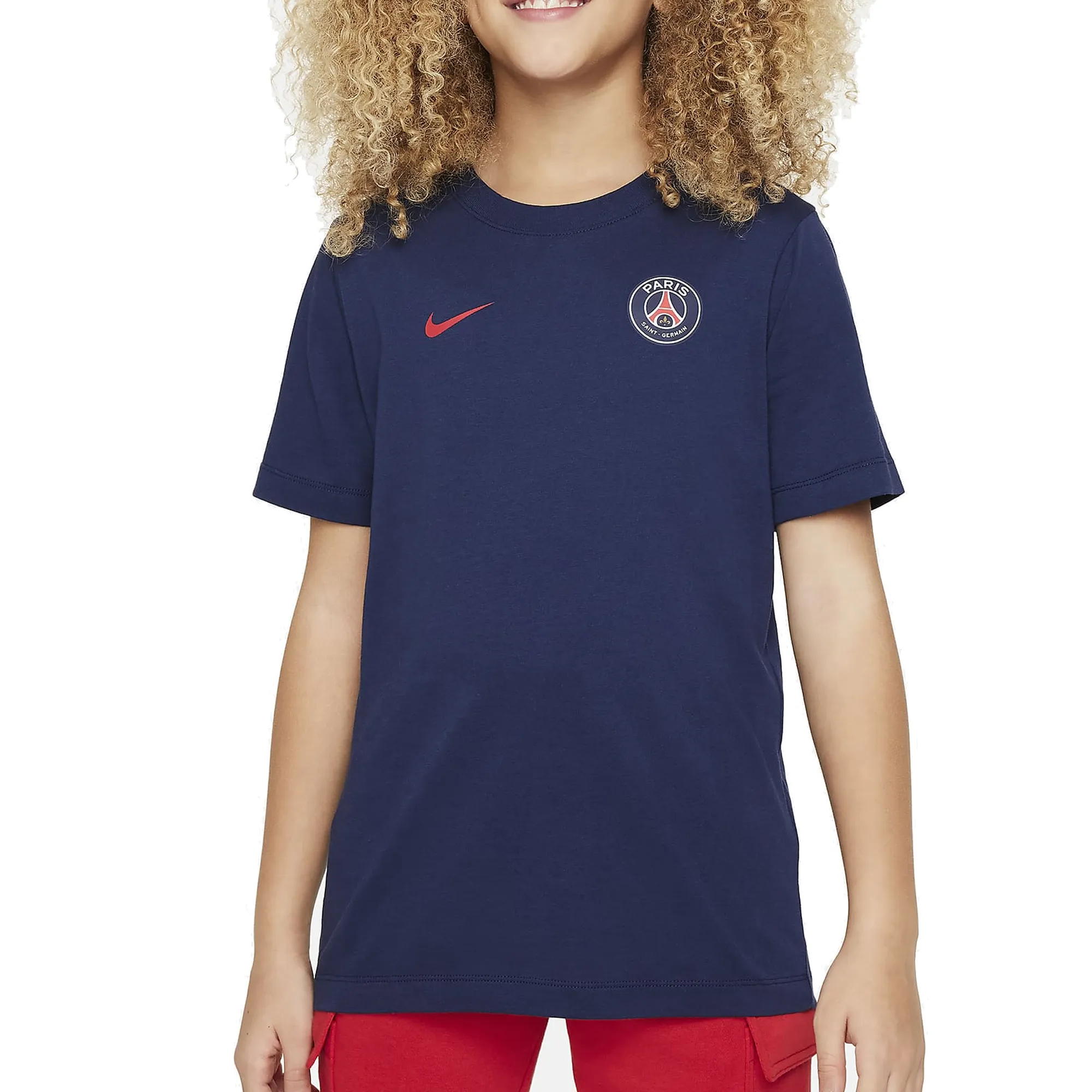 Nike Youth Paris Saint-Germain Number 10 T-Shirt 23/24 (Midnight Navy) Stylish and Relaxed Daily Casual