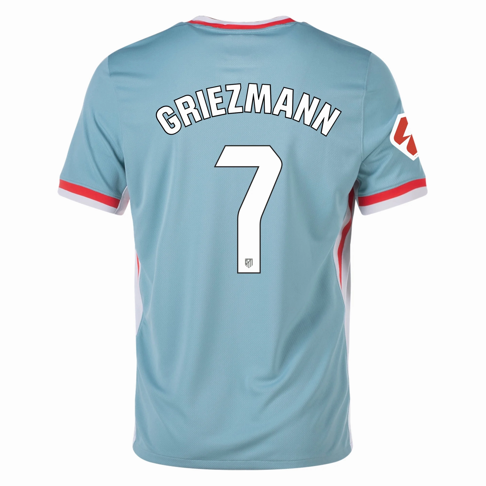 Nike Atletico Madrid Antoinne Griezmann Away Jersey w/ La Liga Patch 24/25 (Cannon/Phantom/Light Crimson) Friction control