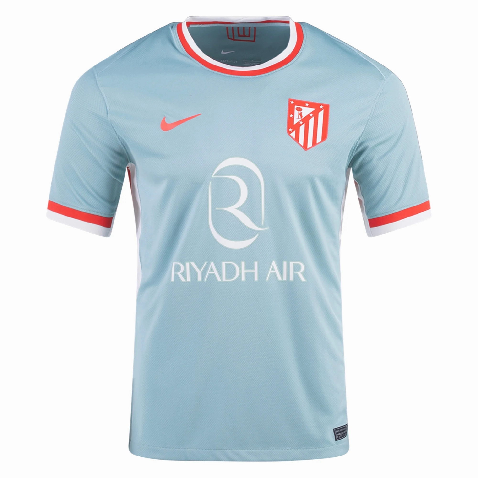 Durable Stitching Slub Textured Surface Nike Atletico Madrid Away Jersey 24/25 (Cannon/Phantom/Light Crimson)