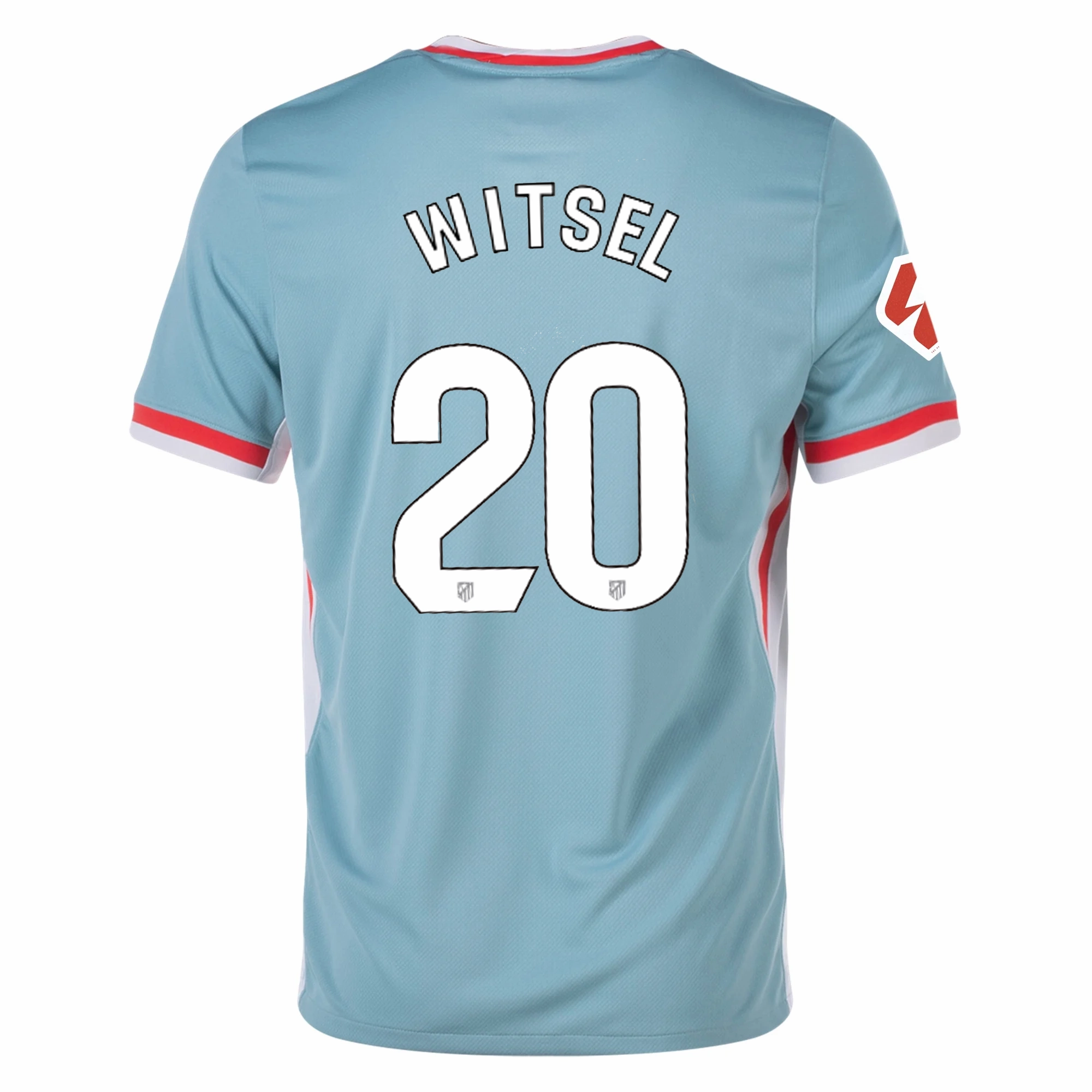Nike Atletico Madrid Axel Witsel Away Jersey w/ La Liga Patch 24/25 (Cannon/Phantom/Light Crimson) Run Ready Motion Base