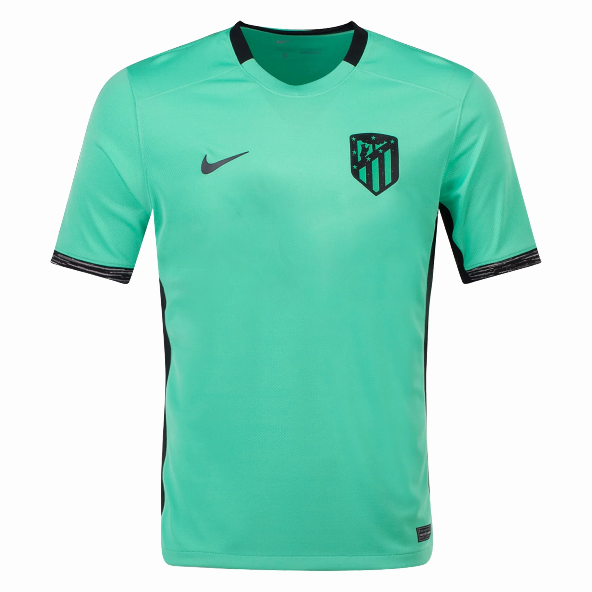 Athletic Cut Adjustable Hem Drawstring Nike Atletico Madrid Third Jersey 23/24 (Spring Green/Black)