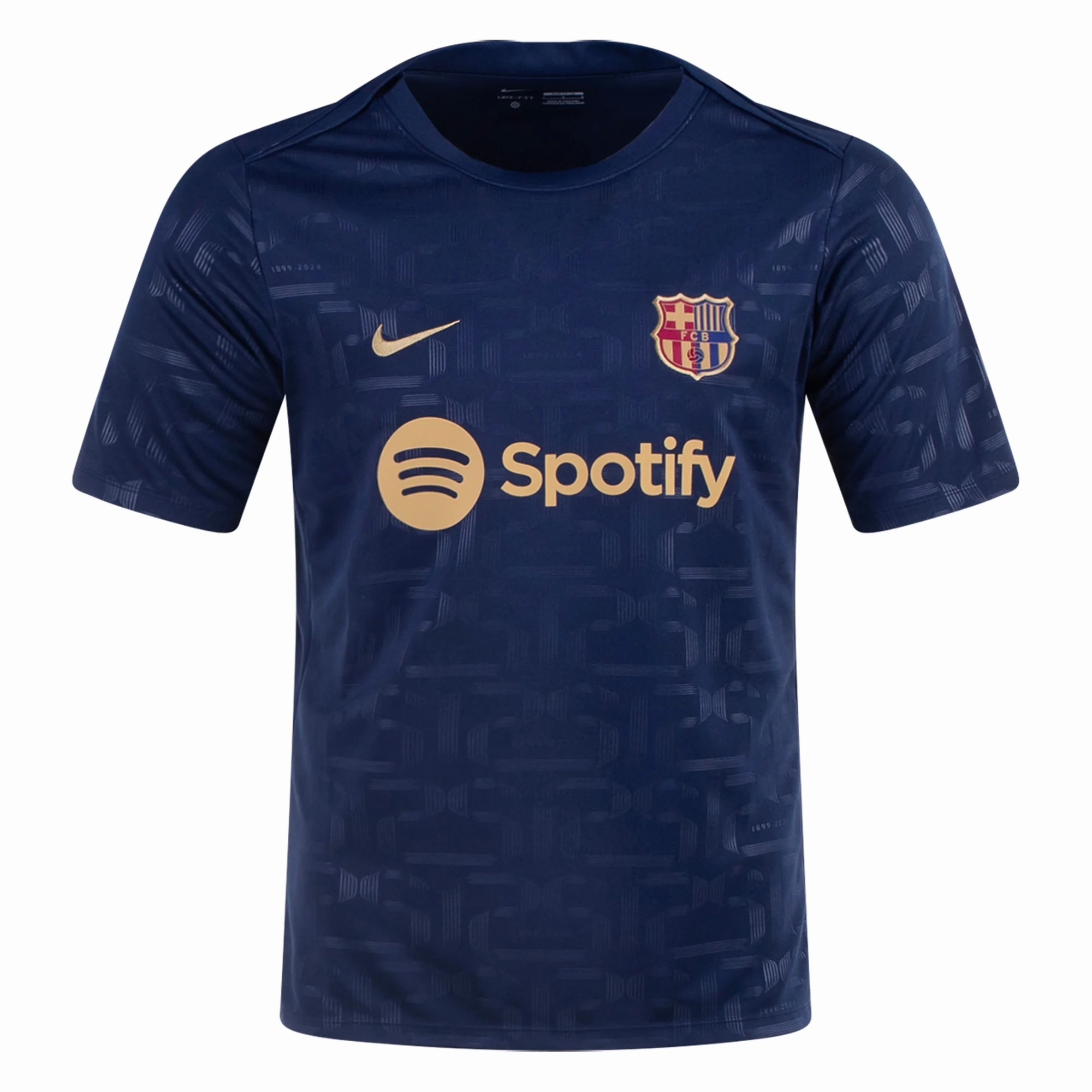 Nike Barcelona Academy Pro Pre Match Top 24/25 (Obisidian) Lightweight Fabric