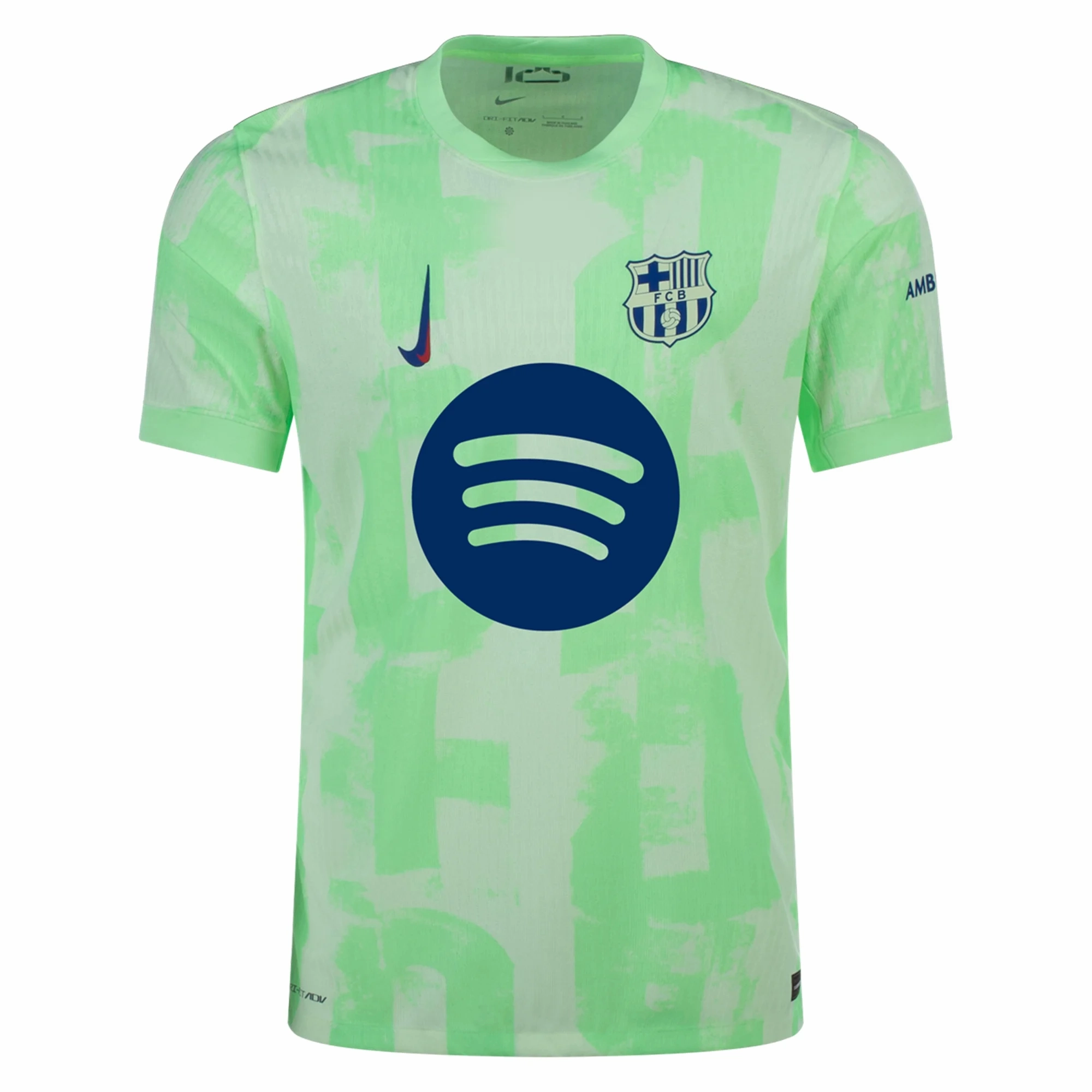 Muscle Motion Nike Barcelona Authentic Third Jersey 24/25 (Barely Volt/Old Royal)