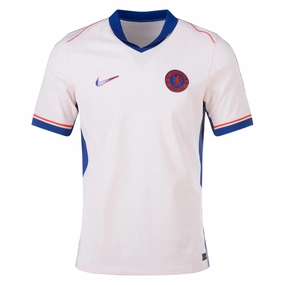 Ultra Soft Weave Sleek lines Nike Chelsea Authentic Away Jersey 24/25 (Guava Ice/Rush Blue)