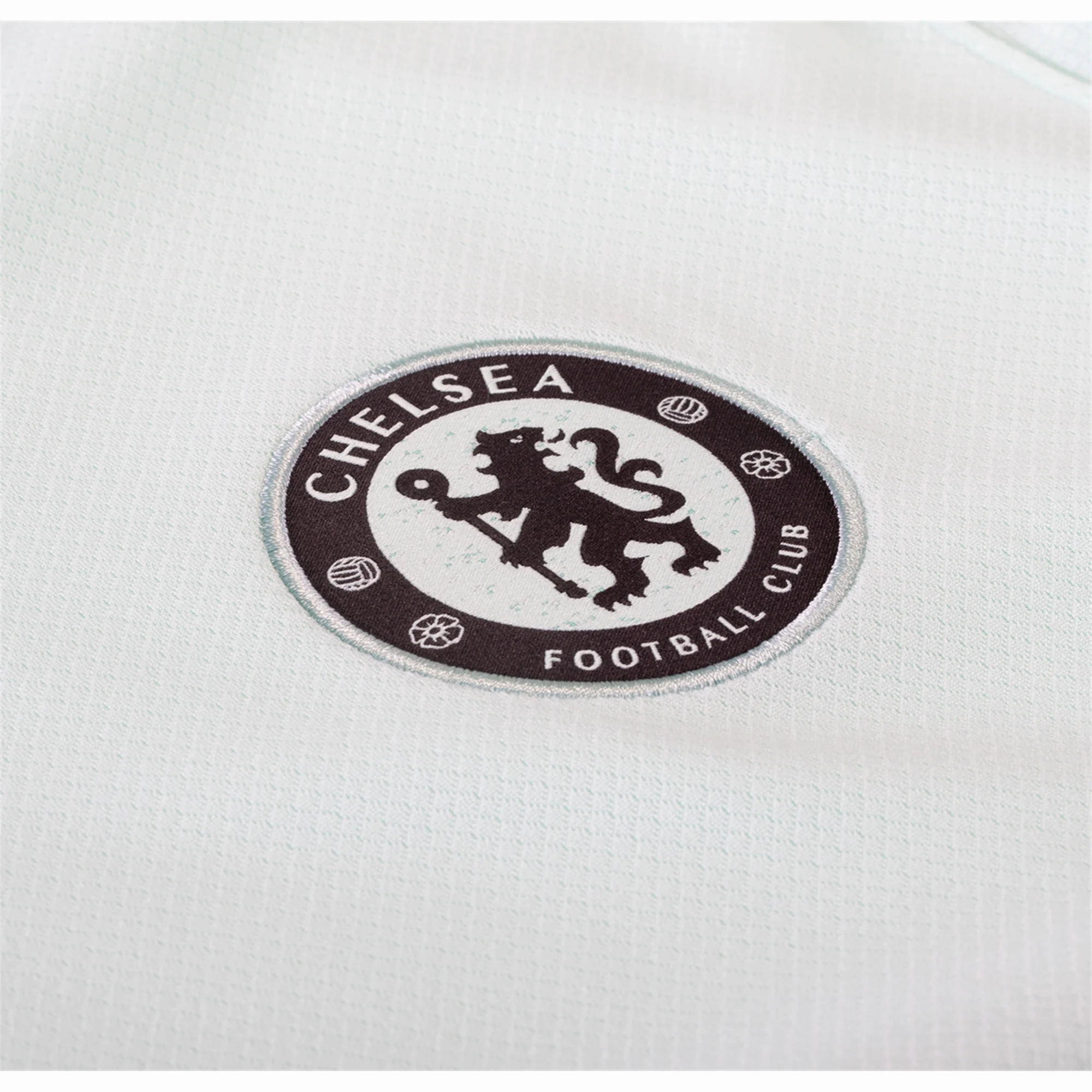 Nike Chelsea Fofana Third Jersey w/ EPL   No Room For Racism Patches 23/24 (Mint Foam/Black) Indoor Workout Anti Static Treatment