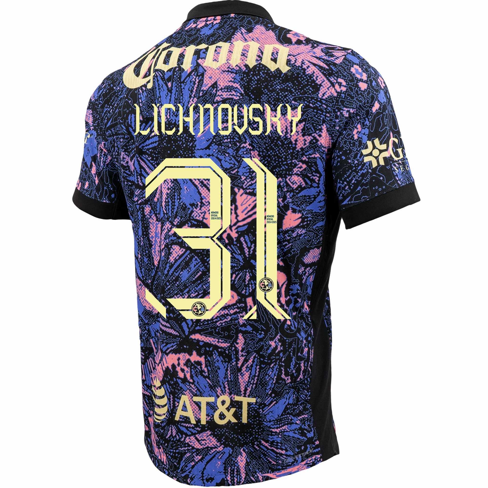 Bonded Hemline Nike Club America Authentic Igor Lichnovsky Third Jersey 24/25 (Purple)