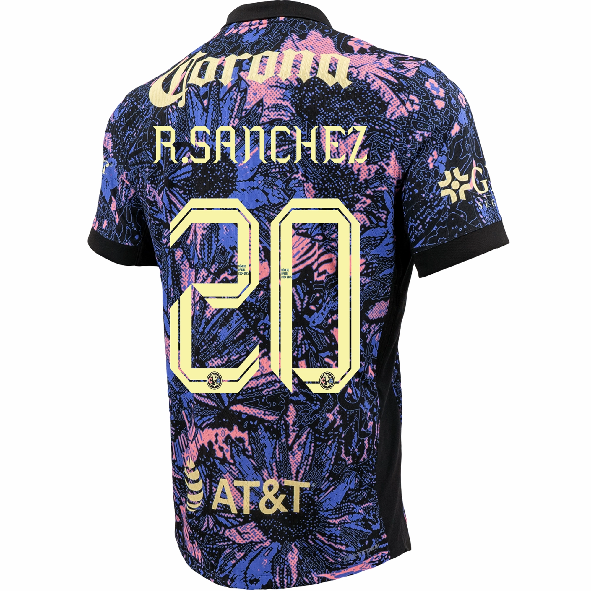 Nike Club America Authentic Richard S??nchez Third Jersey 24/25 (Purple) Base Movement Crisp Look