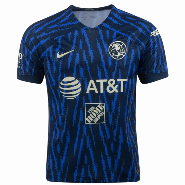 Hypoallergenic Processing Nike Club America Away Jersey 22/23 (Armory Navy/Lemon Chiffon)