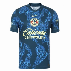 Air Mesh Any Activity Nike Club America Away Jersey 24/25 (Valerian Blue/Lemon Chiffon)
