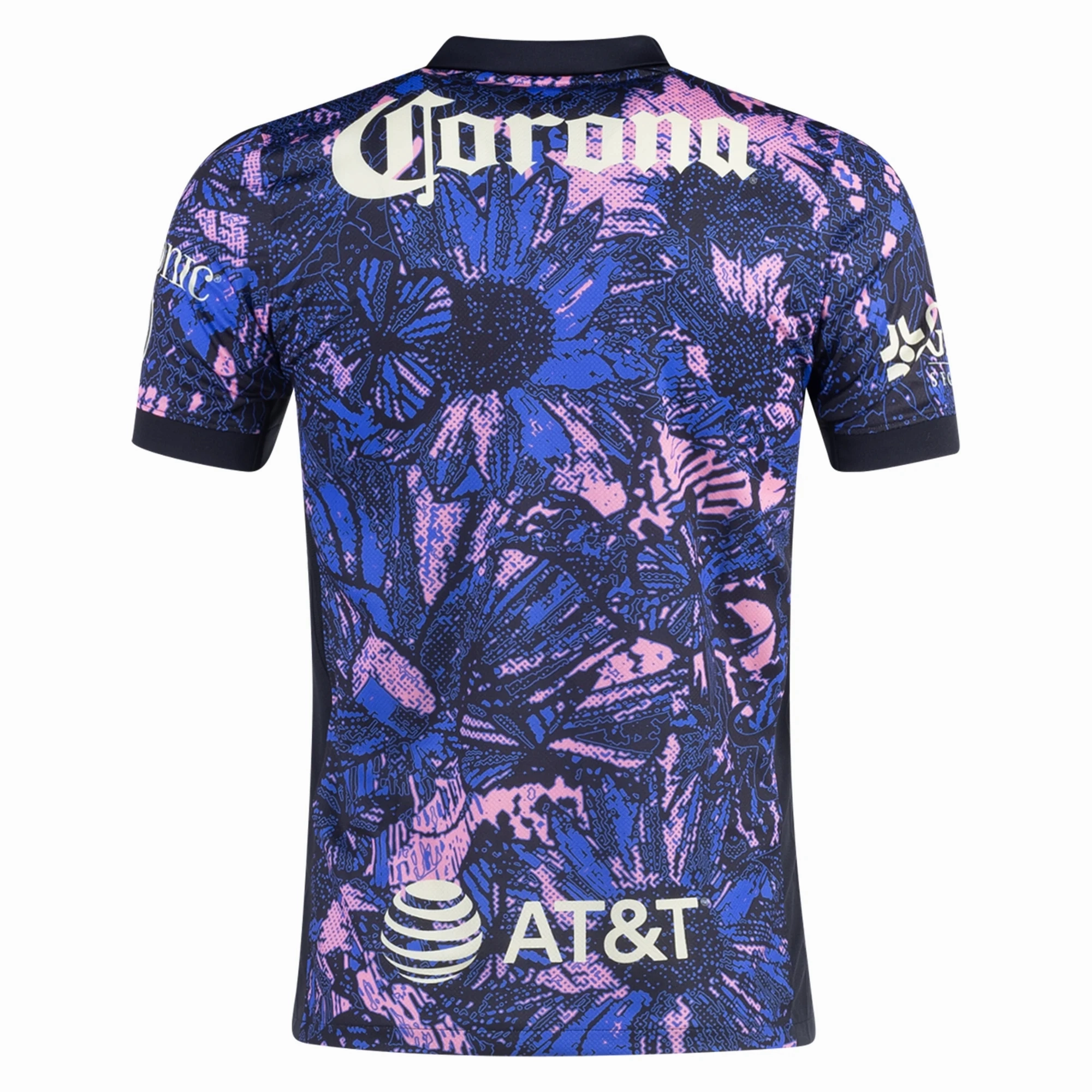 Thermoregulating Lining Any Activity Nike Club America Third Jersey 24/25 (Medium Blue/Black/Lemon Chiffon)