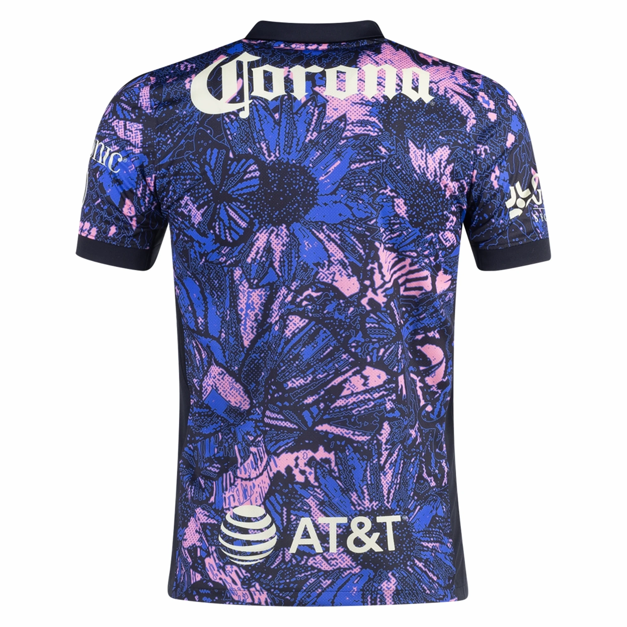 Nike Club America Third Jersey 24/25 (Medium Blue/Black/Lemon Chiffon) Friction Free Seams