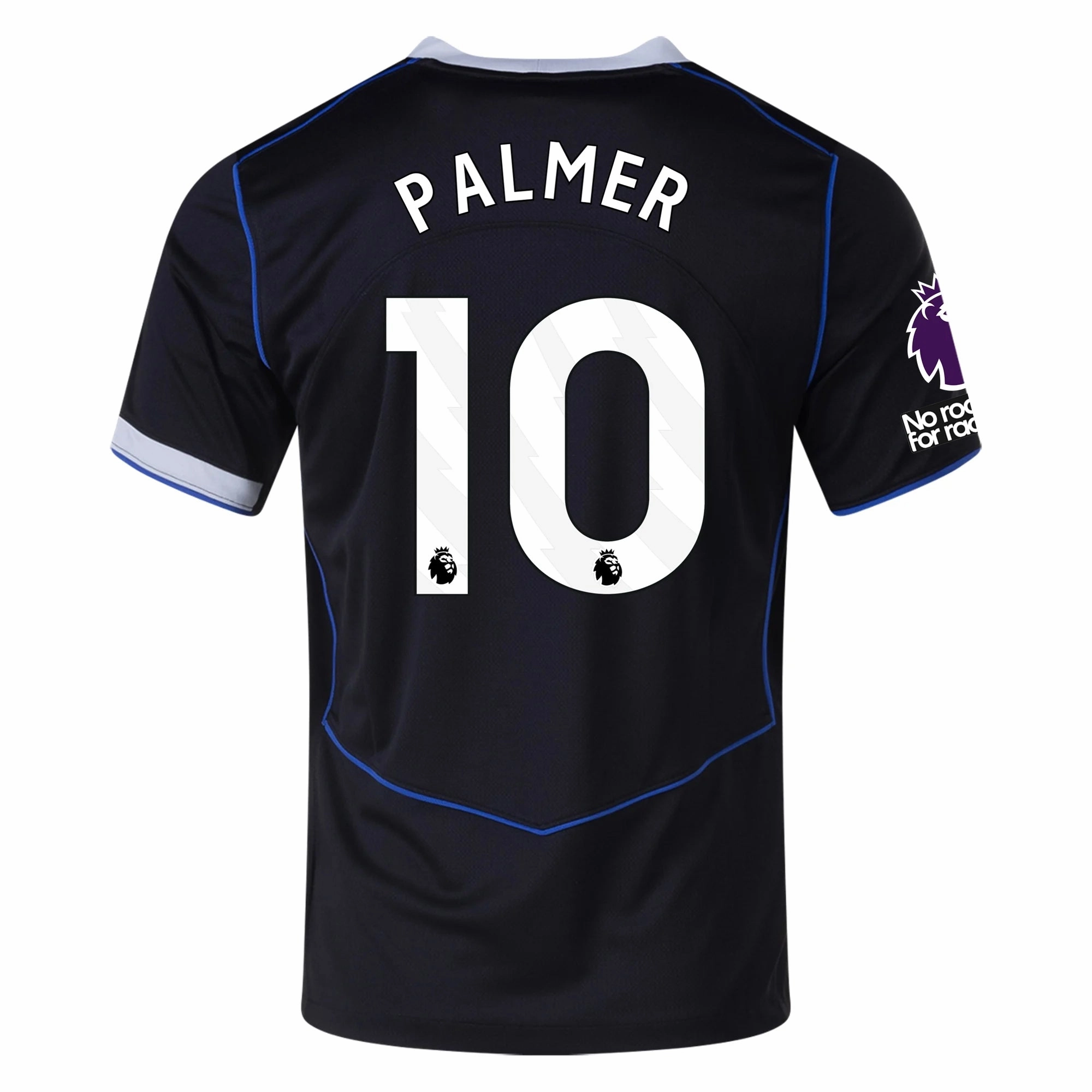 Performance Layer Daily Active Nike Cole Palmer Chelsea T90 Third Jersey w/ EPL   NRFR   CWCC Patch 25/26 (Black/Silver)