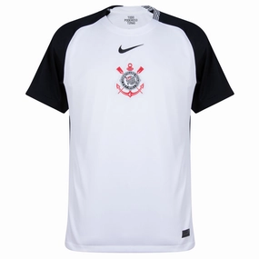 Nike Corinthians Home Jersey 25/26 (White/Black) Tagless Neckline Design