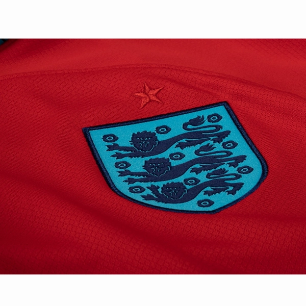Nike England Away Jersey 22/23 (Challenge Red/Blue Void) Quick Comfort