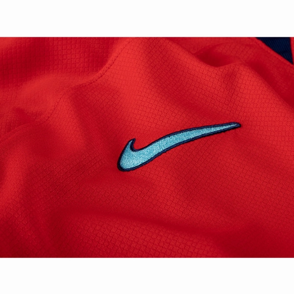 Nike England Away Jersey 22/23 (Challenge Red/Blue Void) Warm Day Wear