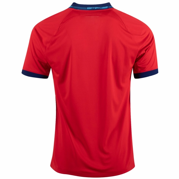 Breath Ready Nike England Away Jersey 22/23 (Challenge Red/Blue Void)