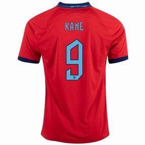 Ultimate Performance Light Training Nike England Harry Kane Away Jersey 22/23 (Challenge Red/Blue Void)