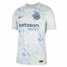 Nike Inter Milan Away Jersey 25/26 (Ghost Aqua/White/Blue Void) Moisture Wicking Technology Sublimation Print Ready