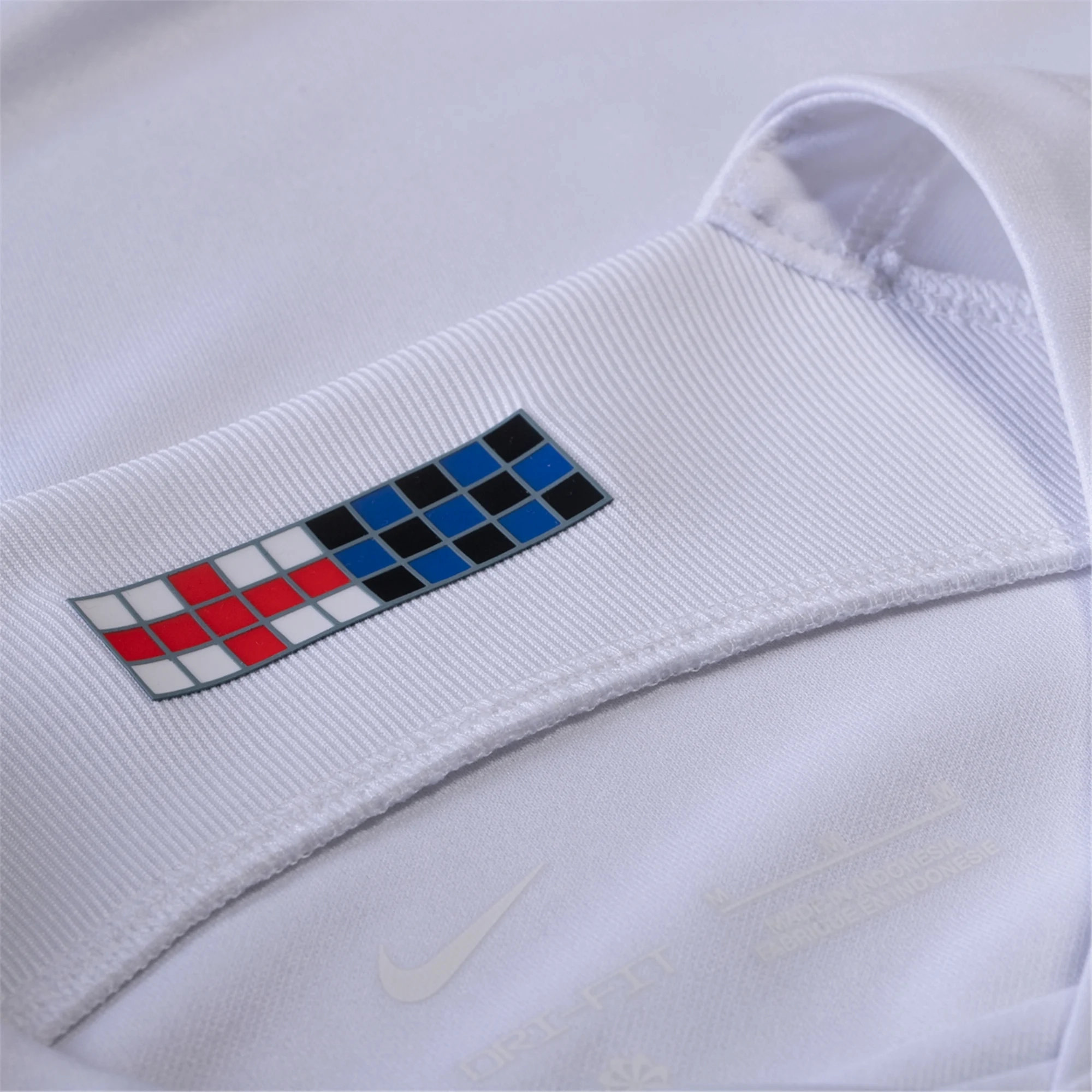 Performance Gear Nike Inter Milan Denzel Dumfries Away Jersey w/ Series A   Copa Italia Patches 23/24 (White/Lyon Blue)
