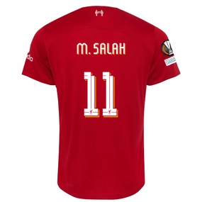 Form Focus Nike Liverpool Mohamed Salah Home Jersey w/ Europa League Patches 23/24 (Red/White)