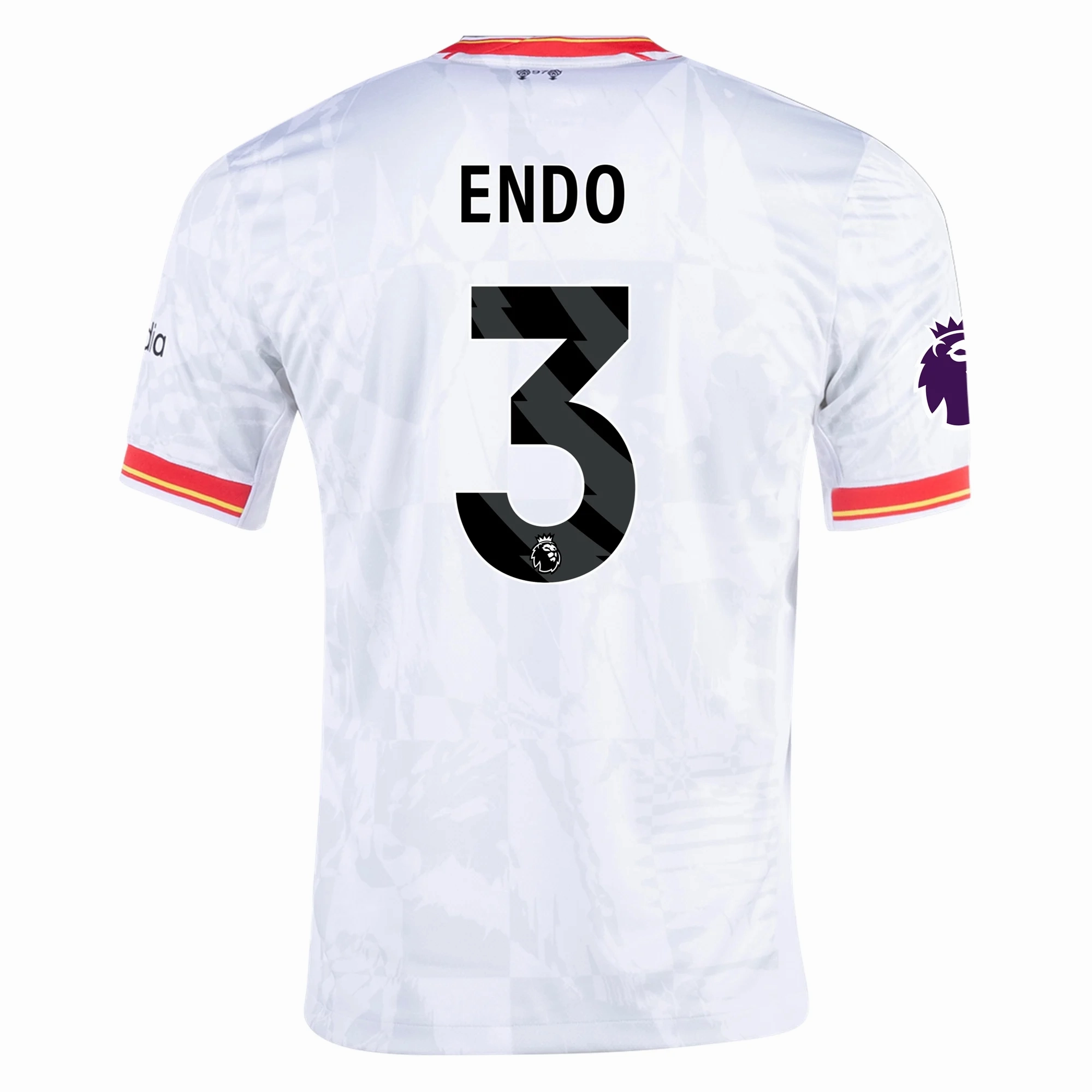 Frictionless Inner Layer Nike Liverpool Wataru End?? Third Jersey w/ EPL Patch 24/25 (White/Pure Platinum)