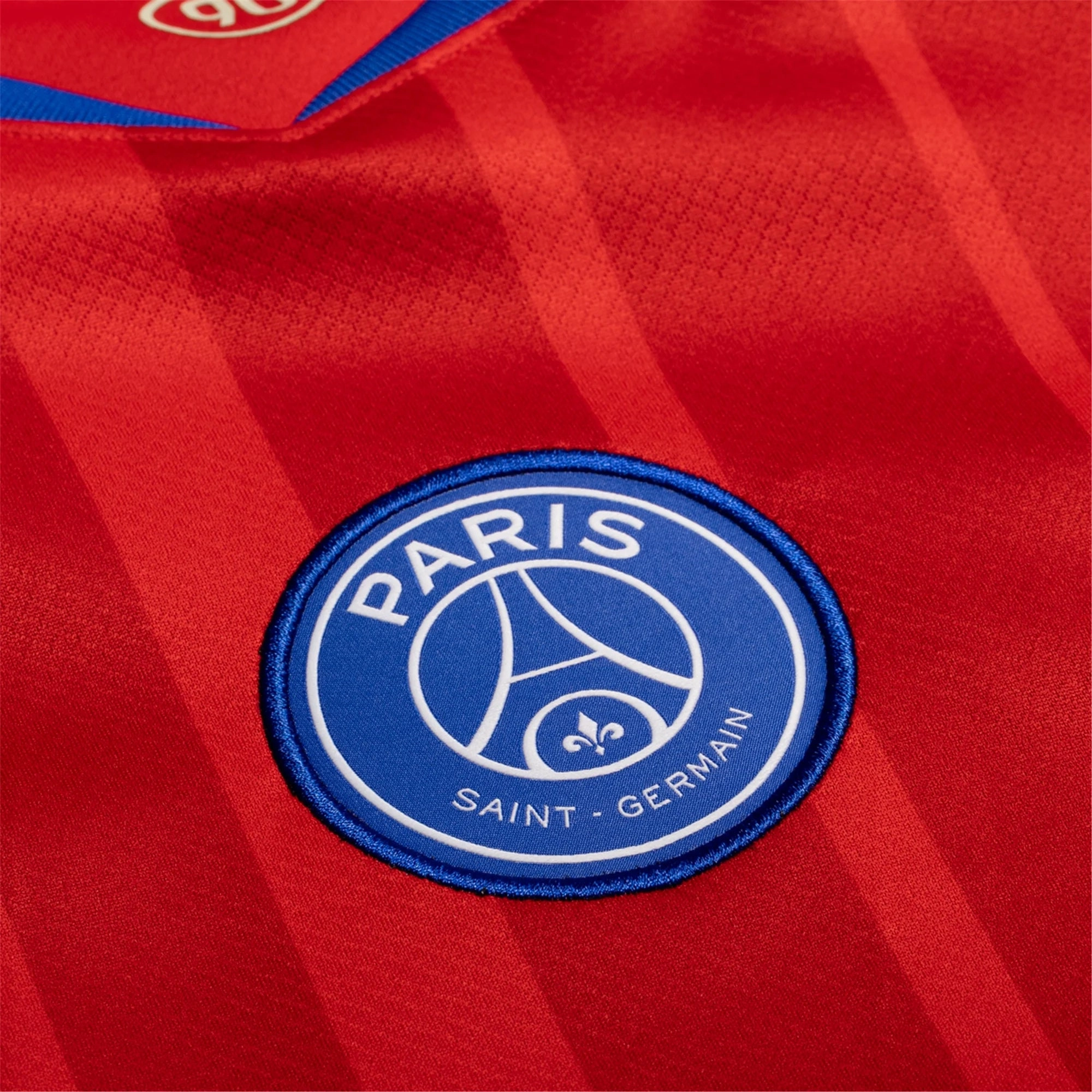 Ventilated Side Gussets Nike Men's PSG T90 Third Jersey 25/26 (Sport Red/Hyper Royal)