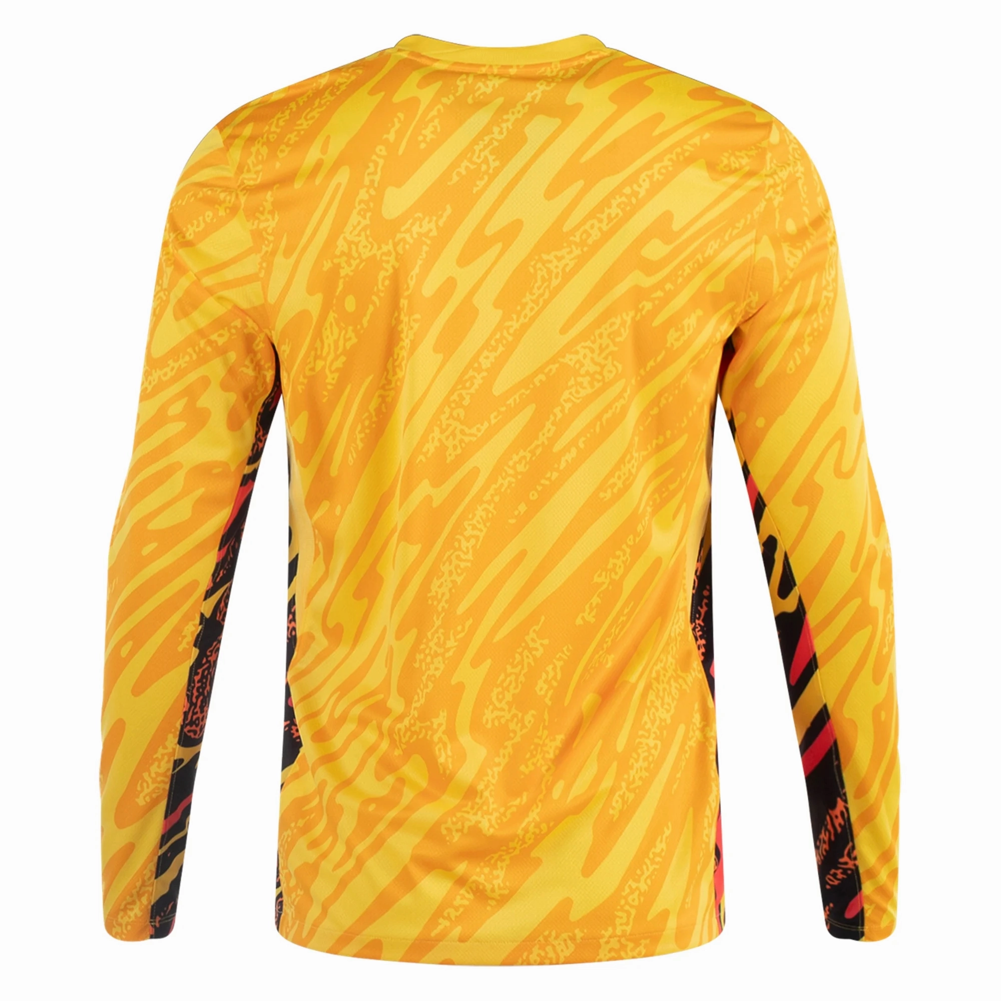Smooth Silicone Gripper Nike Mens France Goalkeeper Jersey 24/25 (Tour Yellow/University Gold/Black)