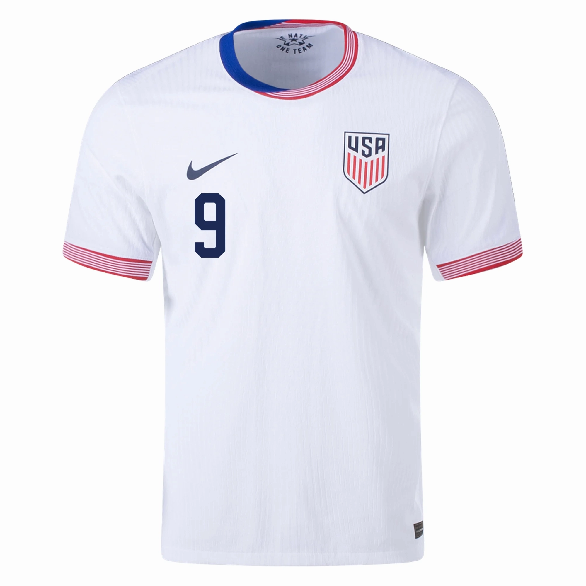 Outdoor Performance Nike Mens United States Authentic Jesus Ferreira Match Home Jersey 24/25 (White/Obsidian)