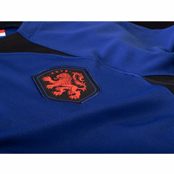 Sporty Look All-Day Gear Nike Netherlands Frenkie De Jong Away Jersey 22/23 (Deep Royal/Habanero Red)