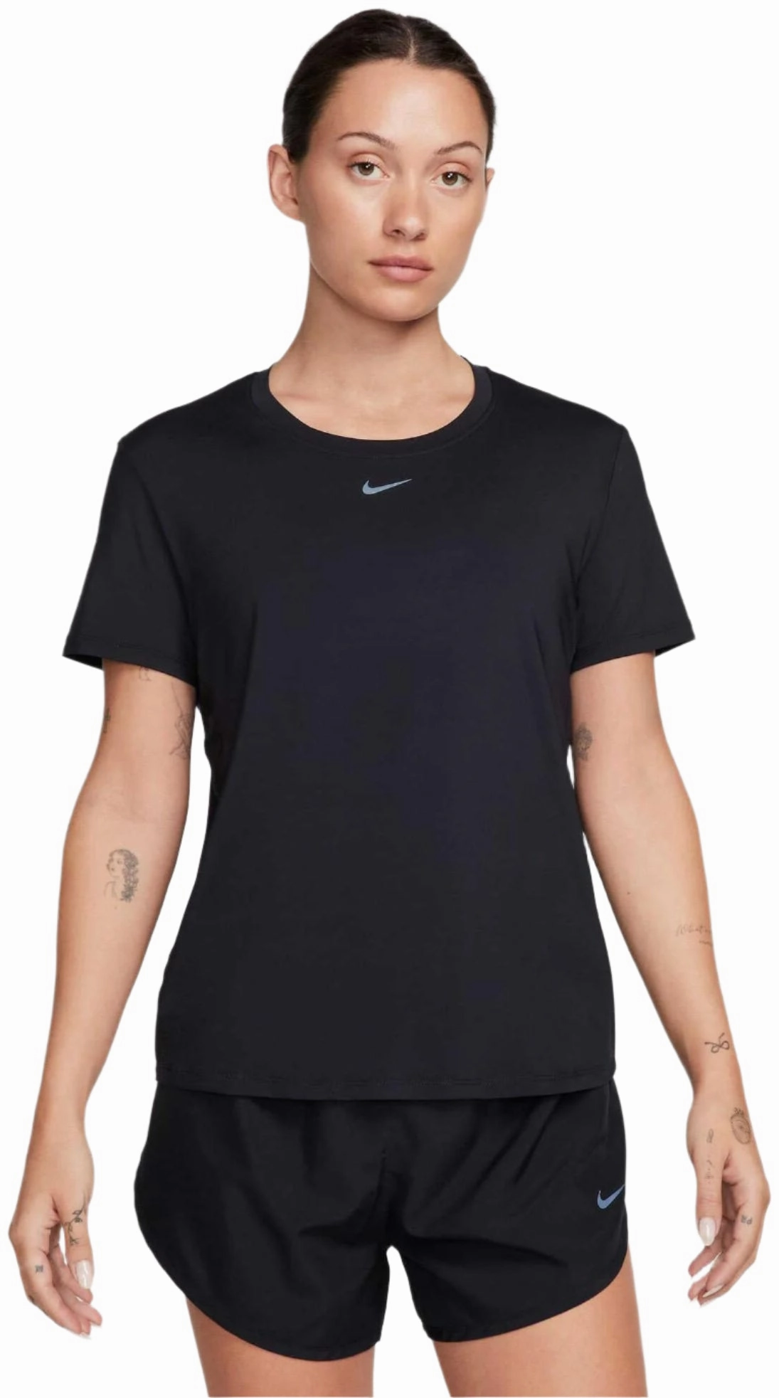 Nike One Classic Womens Dri-Fit Short Sleeve Top Simple Fashion