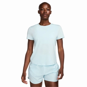 Nike One Classic Womens Dri-Fit Short Sleeve Top Lightweight Construction