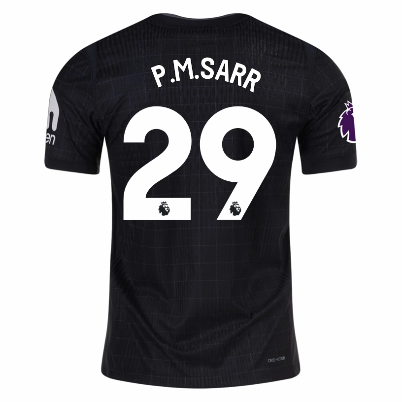 Thermal Regulation Layer Nike P.M.Sarr Tottenham Hotspur Authentic Away Jersey 25/26 w/ EPL Patch (Black/Iron)