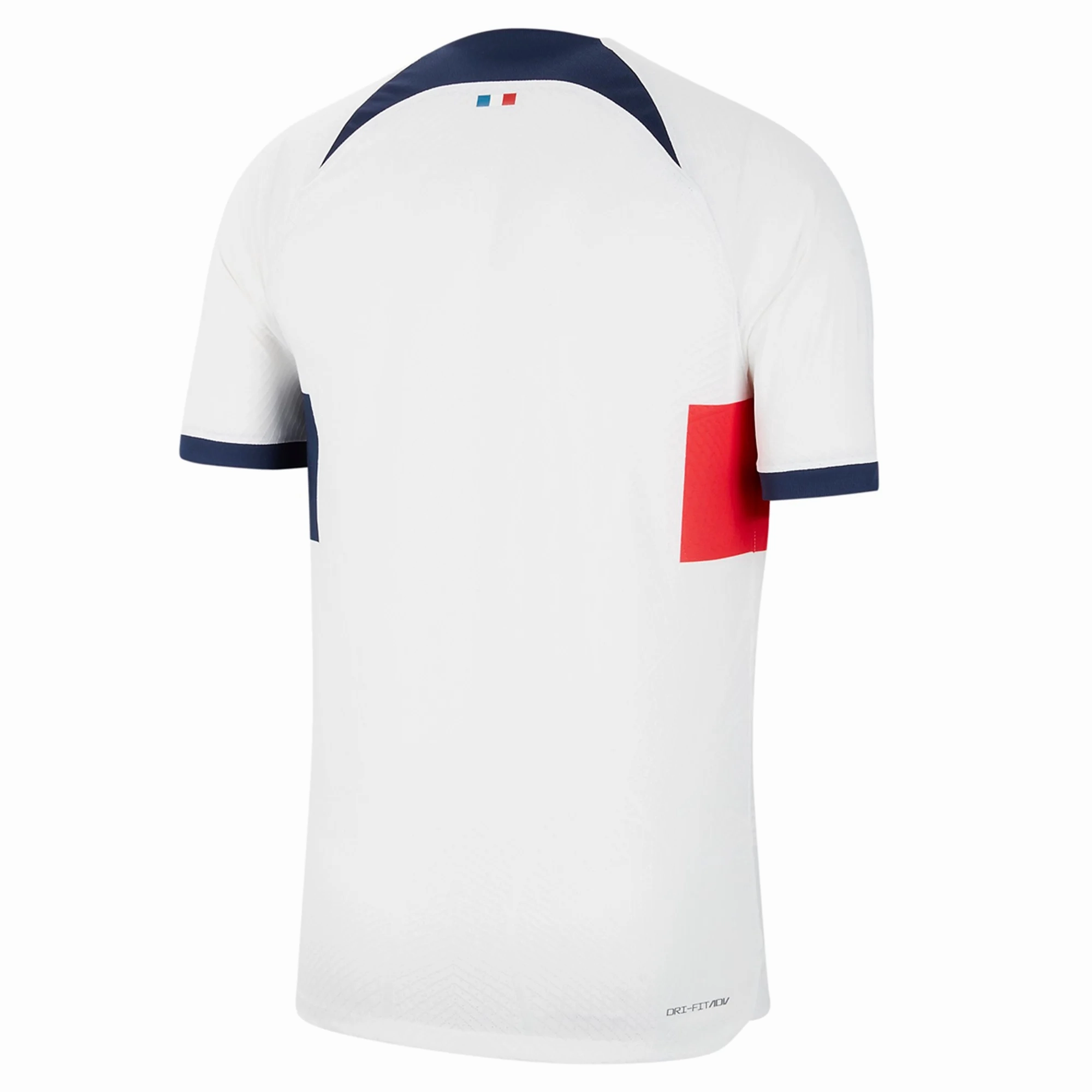 Nike Paris Saint-Germain Authentic Match Vaporknit Away Jersey 23/24 (White/Midnight Navy) Cooling mesh Dynamic Style