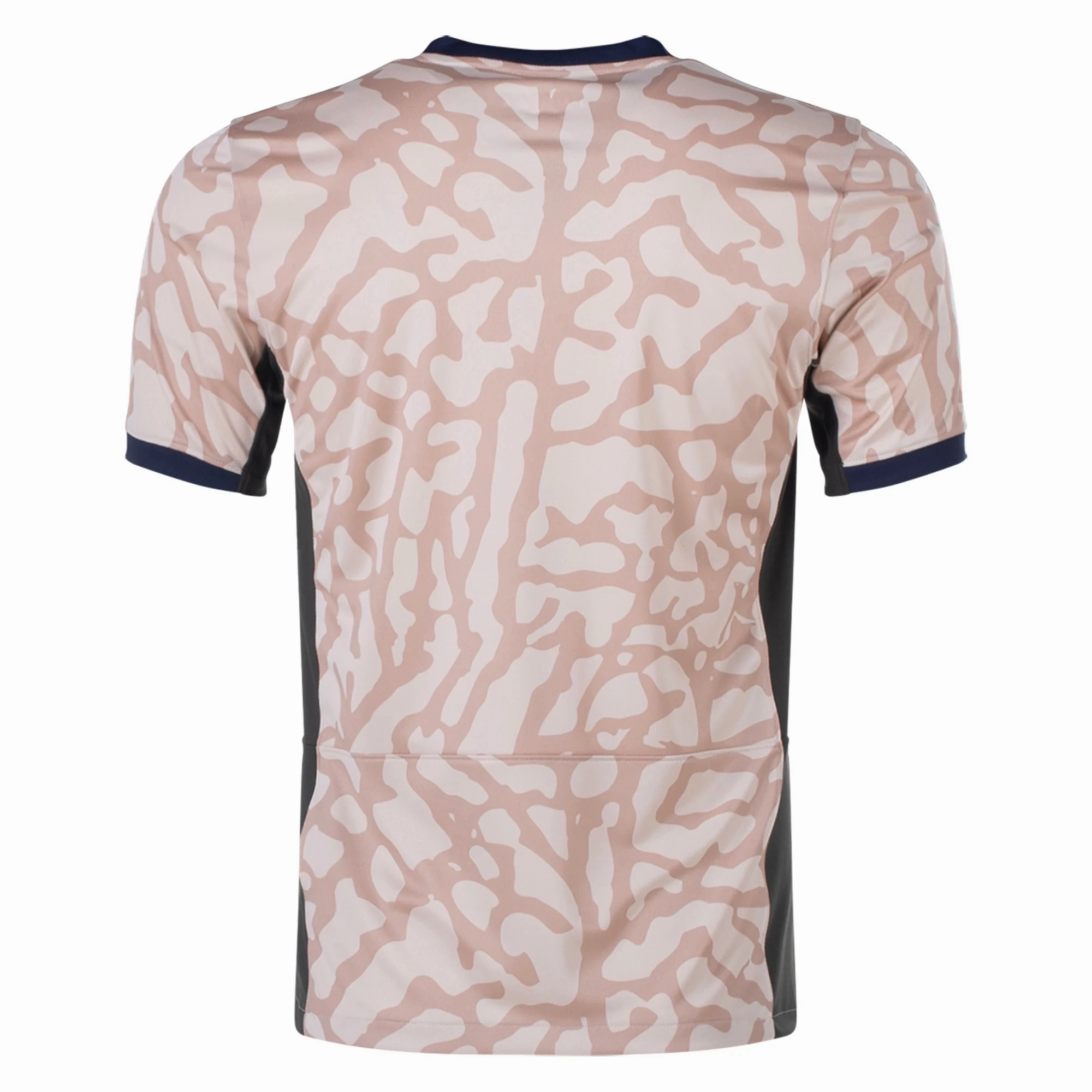 Comfort Fit Design Airflow Enhancing Texture Nike Paris Saint-Germain Fourth Jersey 23/24 (Hemp/Obsidian/Sequoia)