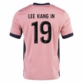 Nike Paris Saint-Germain Lee Kang-in Third Jersey 24/25 (Rust Pink/Black) Feel Good Fit Ultra Comfort
