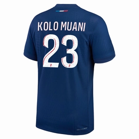 Nike Paris Saint-Germain Match Authentic Kolo Muani Home Jersey 24/25 (Midnight Navy/White) All Season
