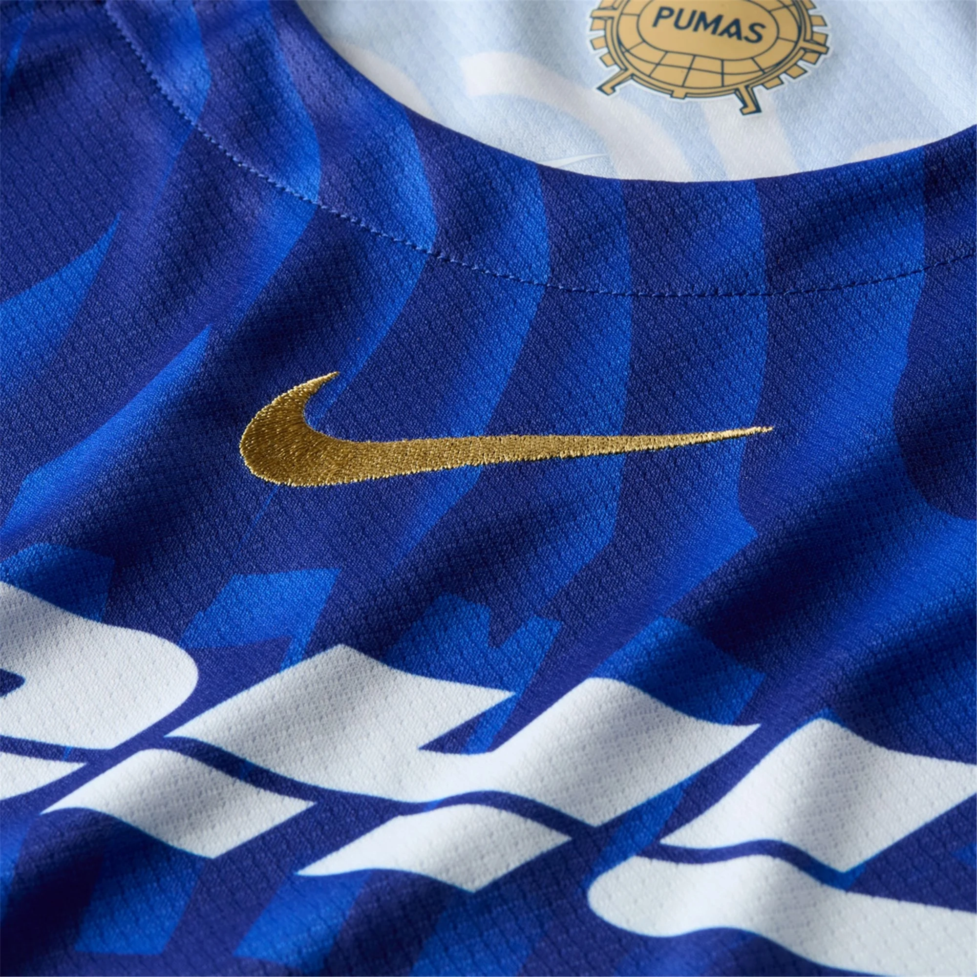 Functional Fit Nike Pumas UNAM 25/26 Away Jersey (Deep Royal Blue/Club Gold)