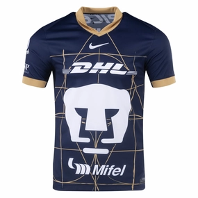 Nike Pumas UNAM Away Jersey 24/25 (Obsidian/Truly Gold) Ultra Soft Lining Soft Binding Edges